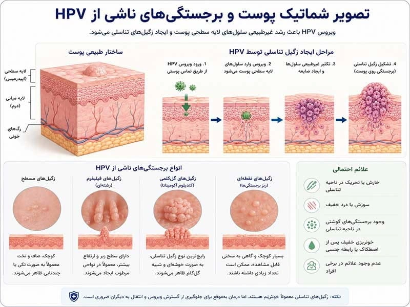 آیا زگیل تناسلی خارش دارد؟